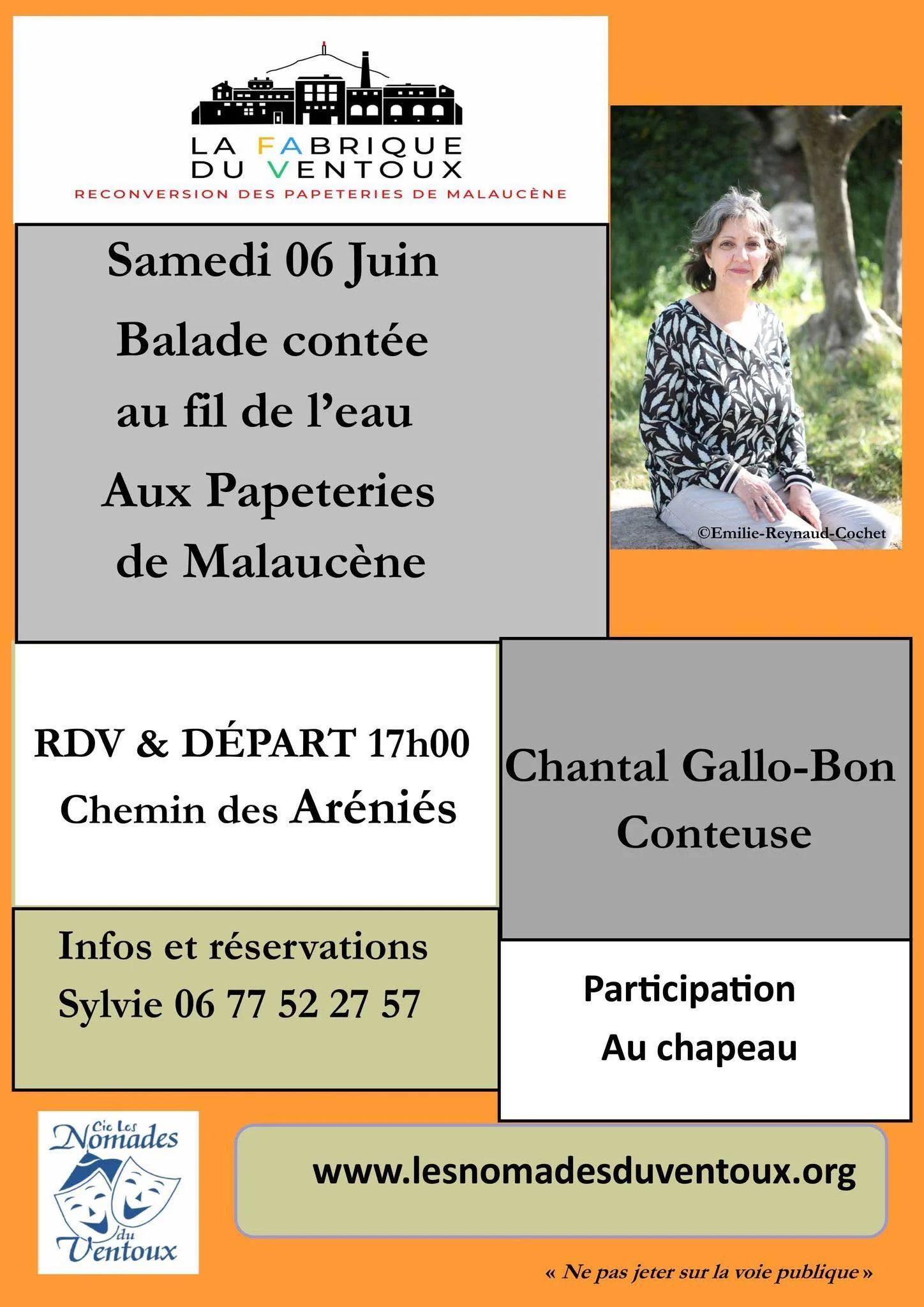 Balade contée au fil de l’eau – Papeteries de Malaucène